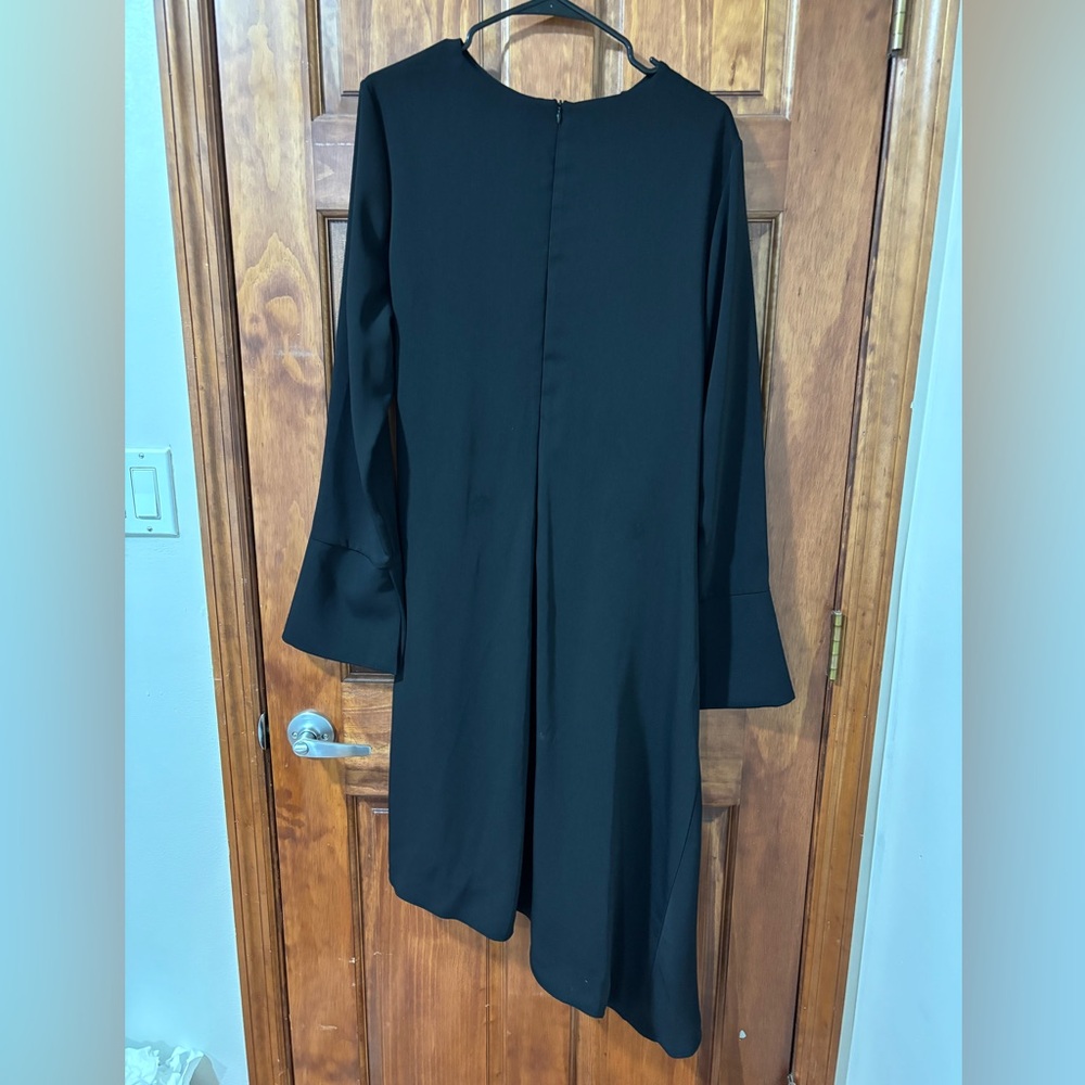Summer Evenings Black Asymmetrical Top - Picture 4 of 4